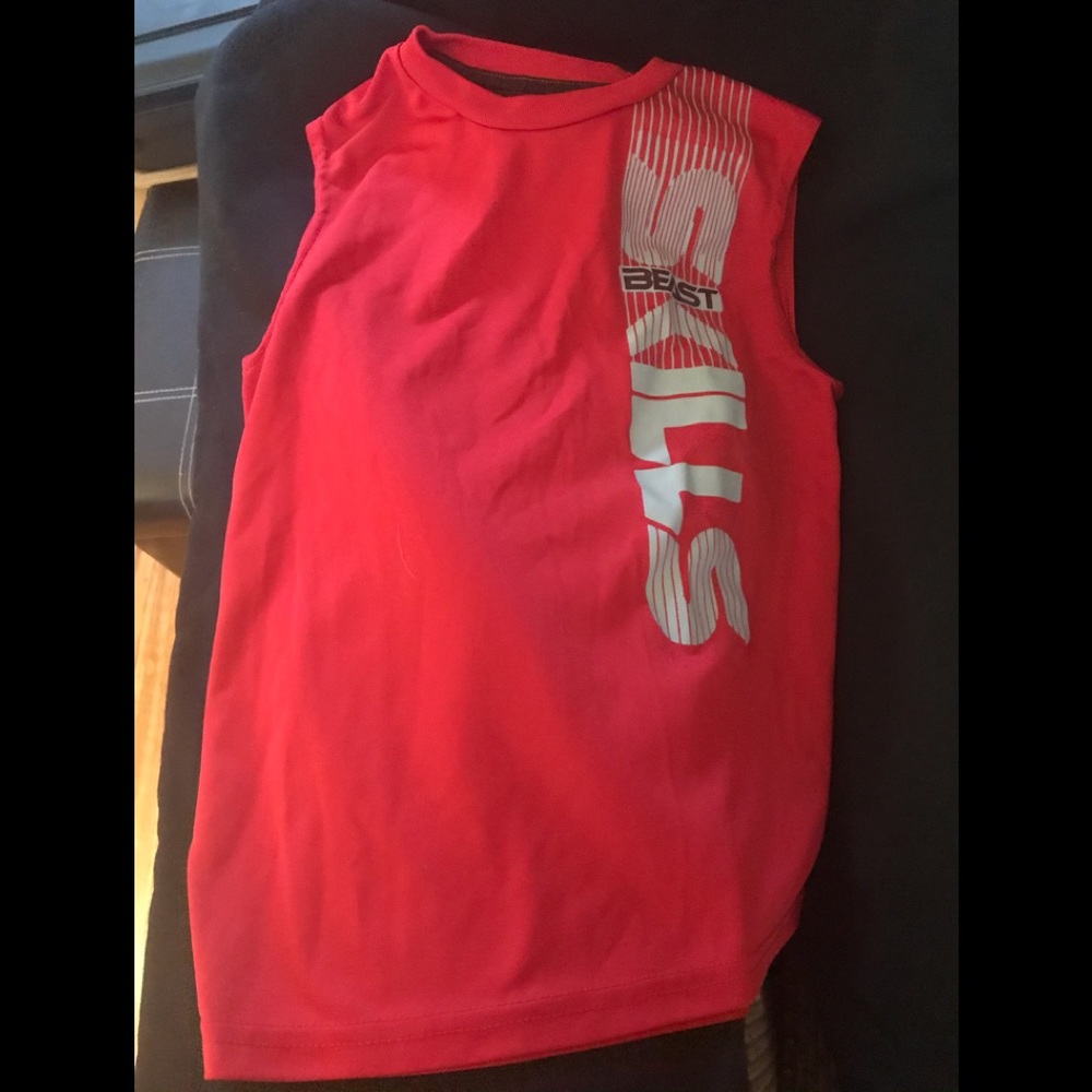 Boys muscle shirt.
